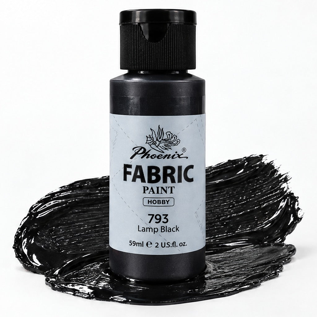 Colore per tessuti Phoenix Nero lampada 59 ml