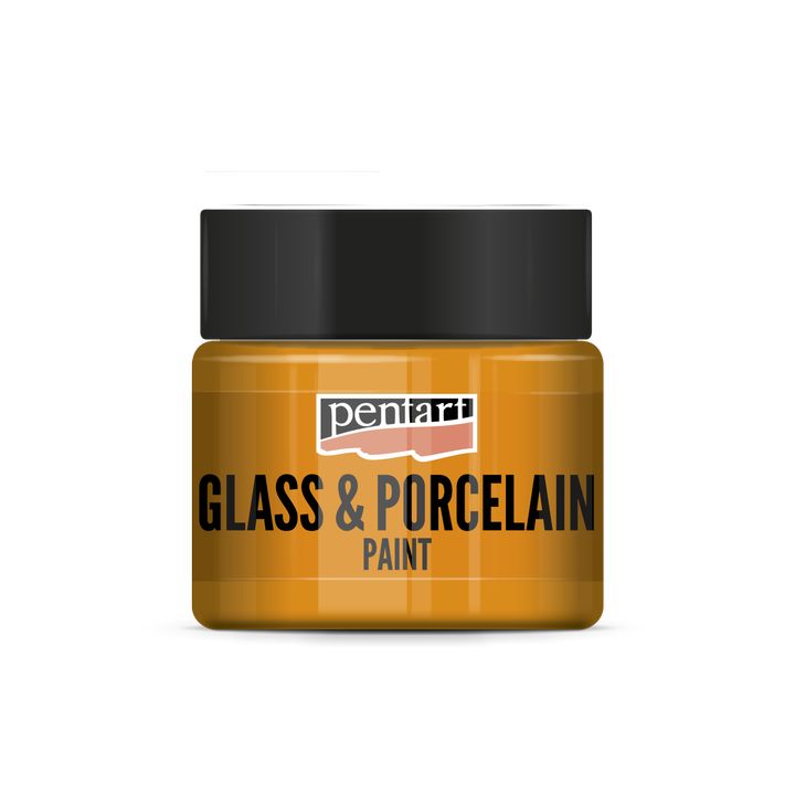 Colore per vetro e porcellana PENTART - 30 ml – yellow