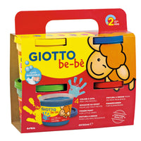 Colori a dita GIOTTO be-bè 4 x 150 ml