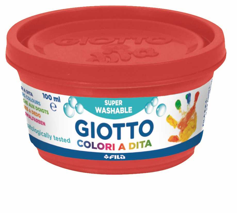 Colori a dita GIOTTO Be-Be 6 x 100 ml