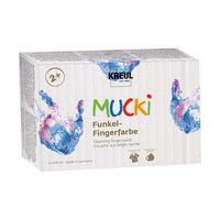 Colori a dita lucidi per bambini MUCKI
