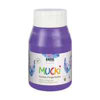 Colori a dita lucidi per bambini MUCKI 500 ml | diverse tonalità