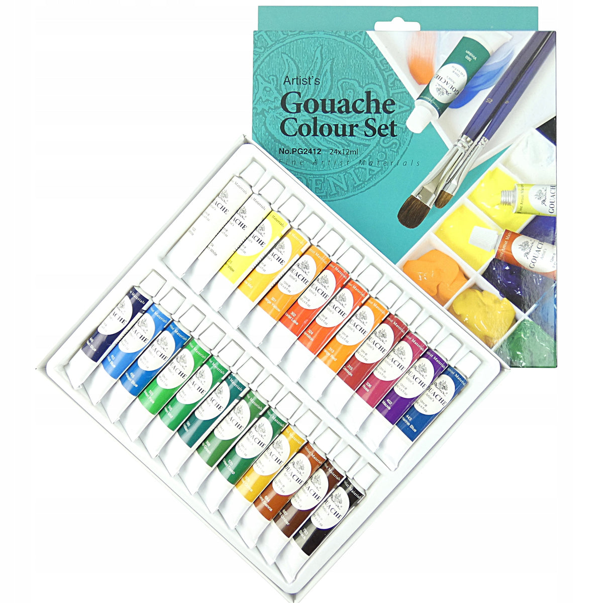 Colori a guazzo Phoenix 24 x 12 ml