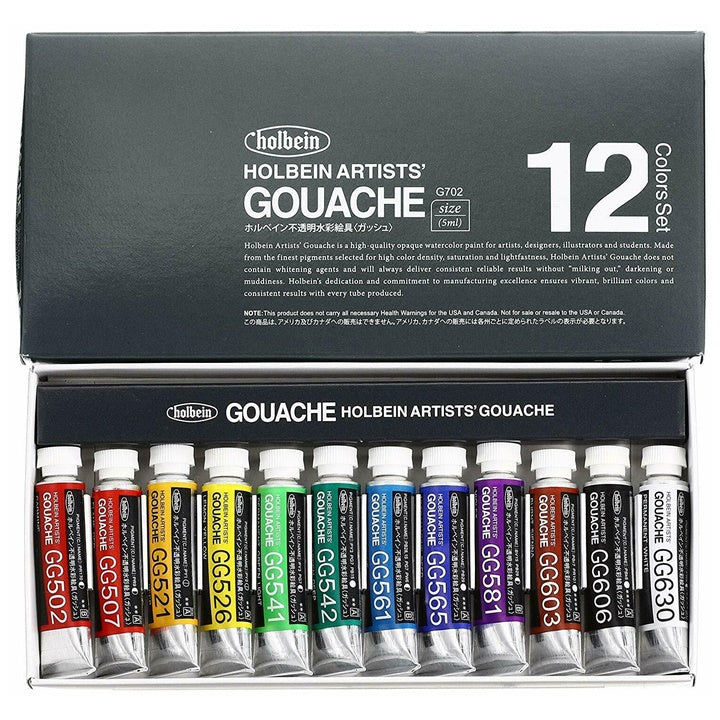 Colori a guazzo professionali Holbein Artists