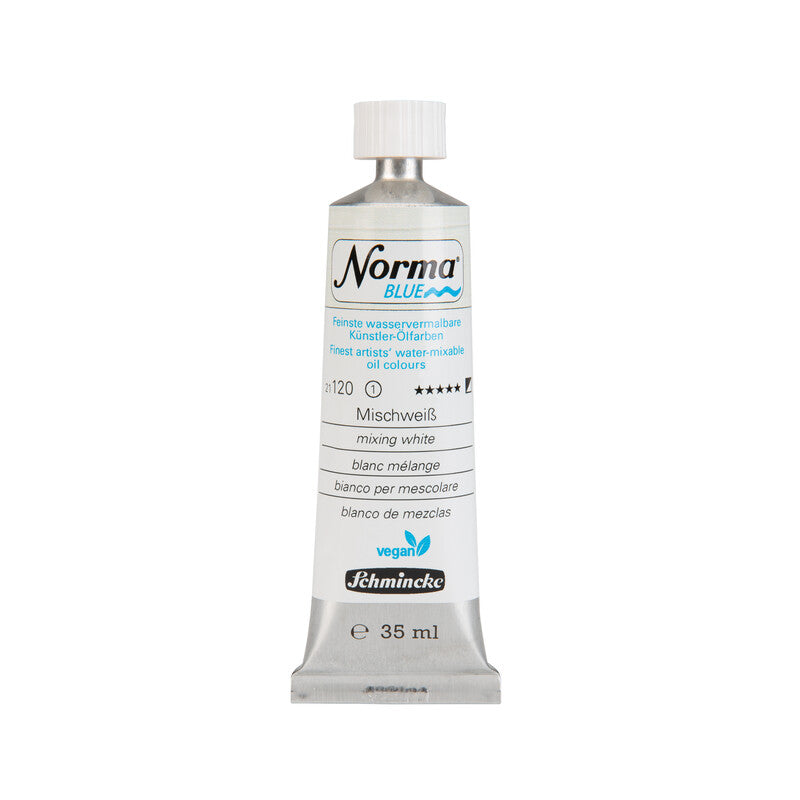 Colori a olio Schmincke Norma Blue 35 ml – 120 Bianco di miscelazione