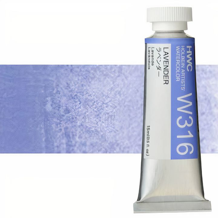 Colori ad acquarello professionali Holbein Artists 15 ml | tonalità viola — immagine 7