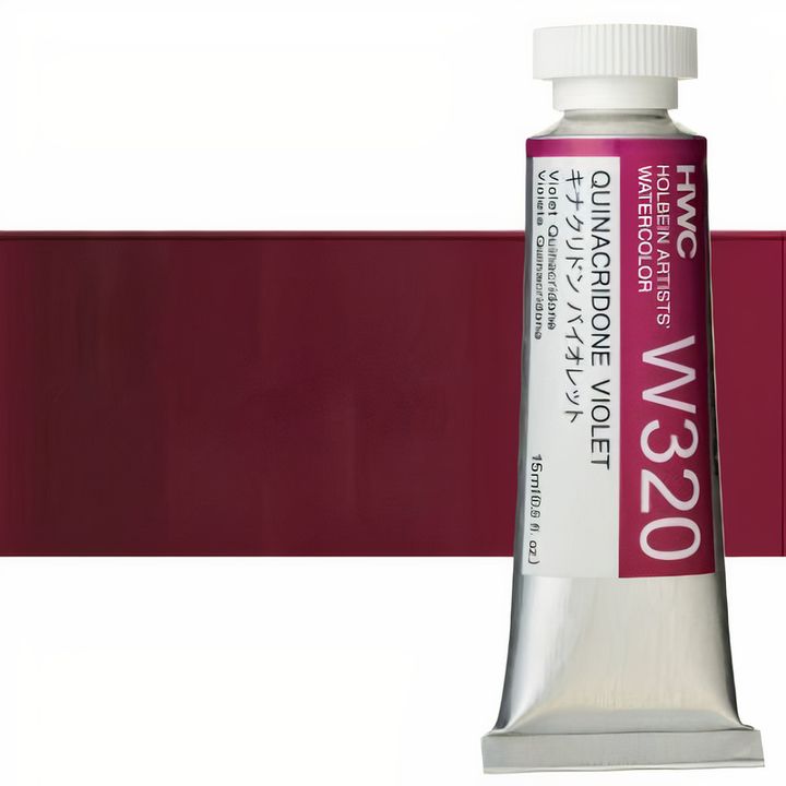 Colori ad acquarello professionali Holbein Artists 15 ml | tonalità viola — immagine 9