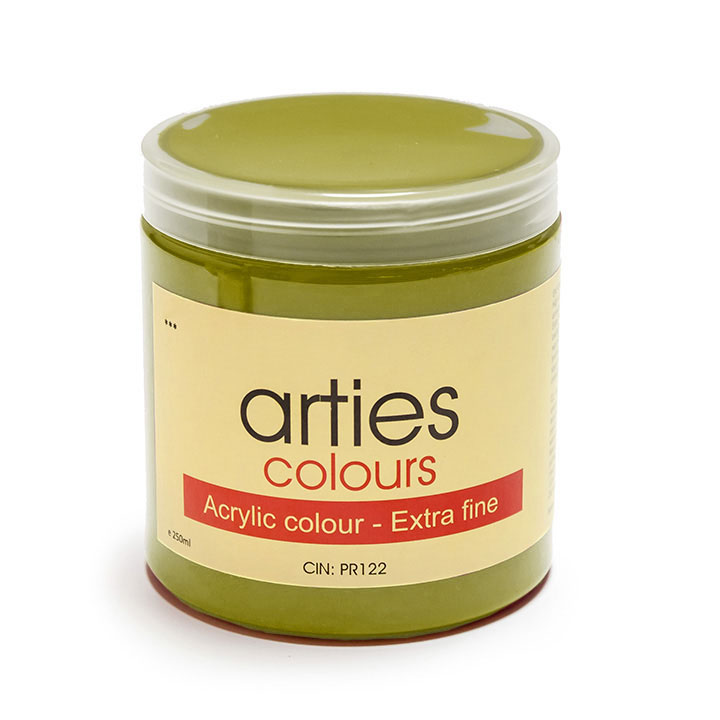 Colori acrilici Arties Colours - 250 ml | colori diversi - Oro Verde