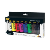 Colori acrilici Kreul Solo Goya - conf. 8 x 20 ml