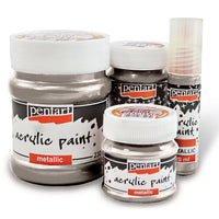 Colori acrilici metallizzati - 20 ml | colori diversi