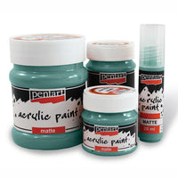 Colori acrilici opachi - 230 ml | colori diversi - verde country