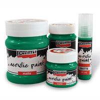 Colori acrilici opachi - 230 ml | colori diversi - verde pino