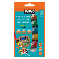 Colori acrilici Pebeo Acrylcolor 6 x 20 ml