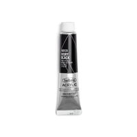 Colori acrilici professionali Heavy Body - Holbein - sfumature bianco e nero | colori diversi