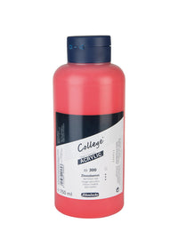 Colori acrilici Schmincke College Acrylic 750 ml – 300 Rosso vermiglione