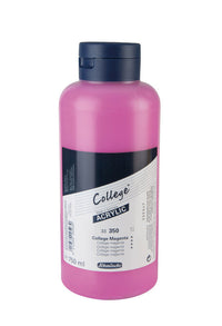 Colori acrilici Schmincke College Acrylic 750 ml – 350 Magenta College