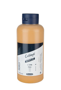 Colori acrilici Schmincke College Acrylic 750 ml – 610 Ocra