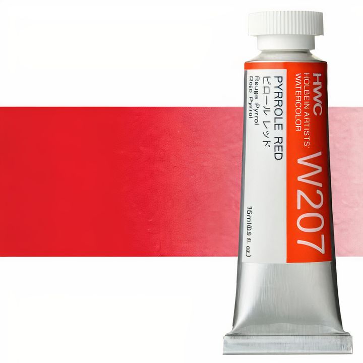 Colori ad acquarello professionali Holbein Artists 15 ml | tonalità rosse — immagine 5