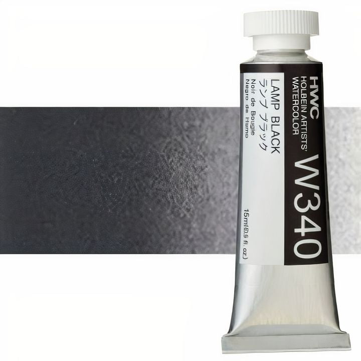 Colori ad acquarello professionali Holbein Artists 15 ml | tonalità bianche e nere — immagine 5