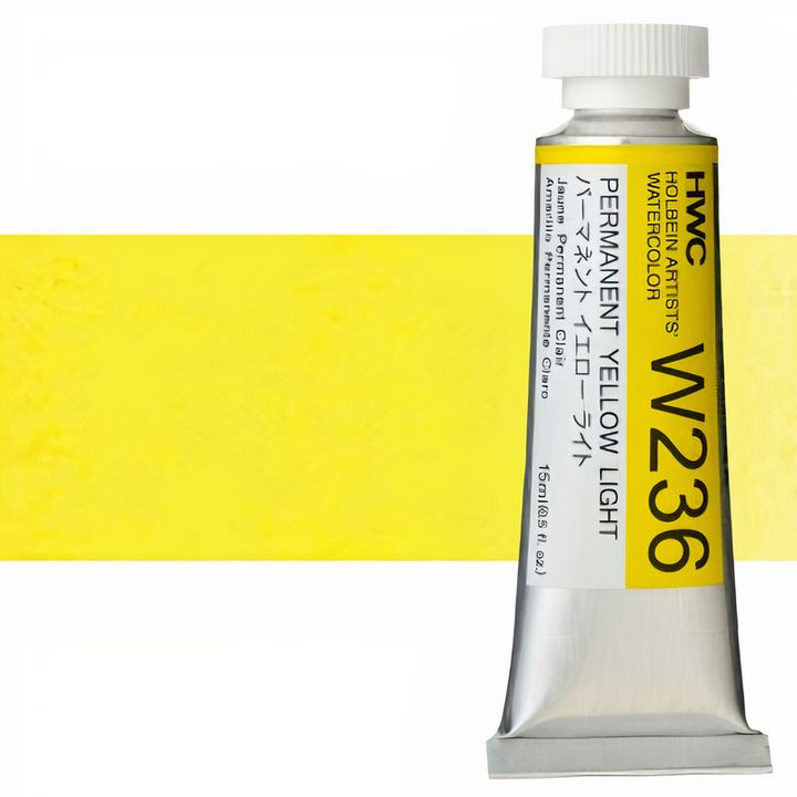 Colori ad acquarello professionali Holbein Artists 15 ml | tonalità gialle — immagine 9