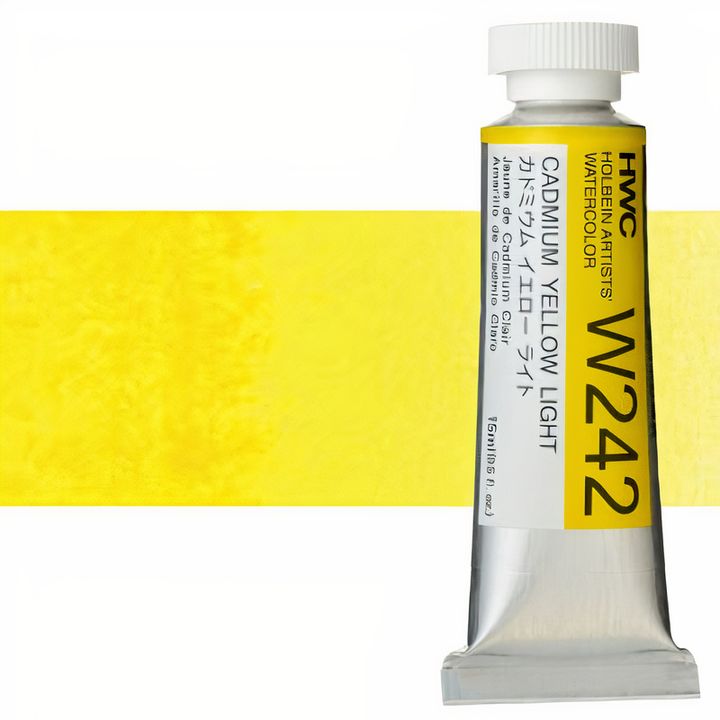 Colori ad acquarello professionali Holbein Artists 15 ml | tonalità gialle — immagine 15