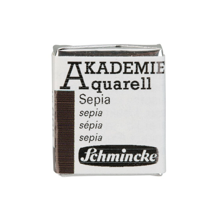 Colori ad acquerello Schmincke AKADEMIE in mezzo godet, disponibili in varie tonalità.