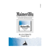 Colori ad acquerello MAIMERI Blu – mezzo godet 1,5 ml – Blu cobalto