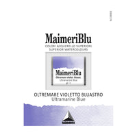Colori ad acquerello MAIMERI Blu – mezzo godet 1,5 ml – Blu oltremare