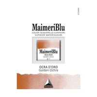 Colori ad acquerello MAIMERI Blu – mezzo godet 1,5 ml – Ocra dorata