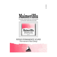 Colori ad acquerello MAIMERI Blu – mezzo godet 1,5 ml – Rosso permanente scuro