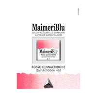 Colori ad acquerello MAIMERI Blu – mezzo godet 1,5 ml – Rosso quinacridone