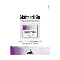 Colori ad acquerello MAIMERI Blu – mezzo godet 1,5 ml – Violetto di manganese