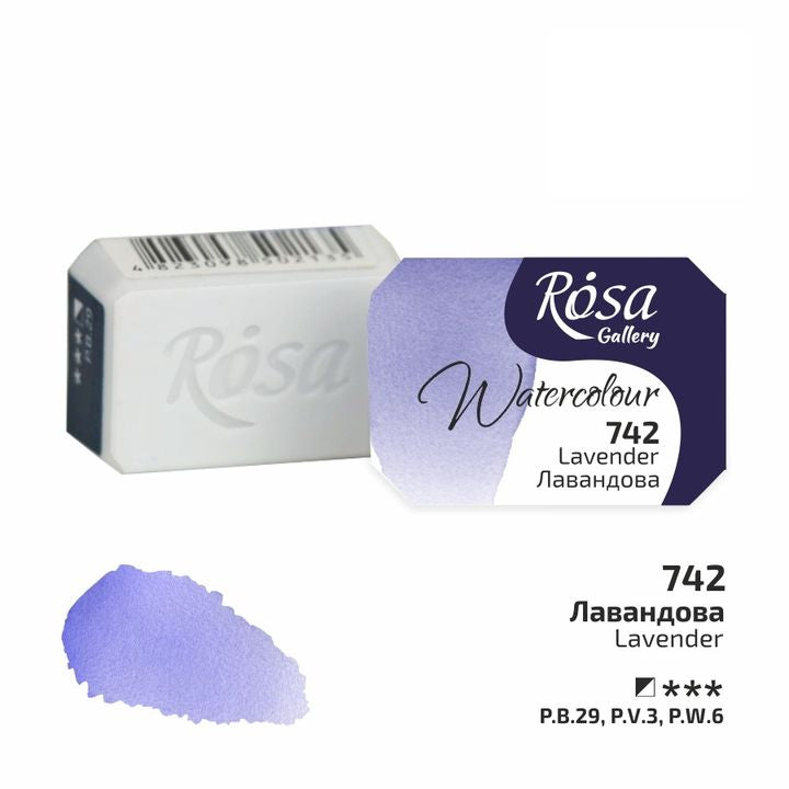 Colori ad acquerello Rosa Gallery pan 2,5 ml | colori diversi