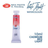 Colori ad acquerello White Nights 10 ml | sceglie tonalità - Rosso cadmio chiaro