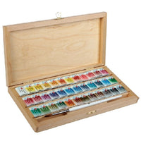 Colori ad acquerello White Nights nella scatola di legno | sceglie set