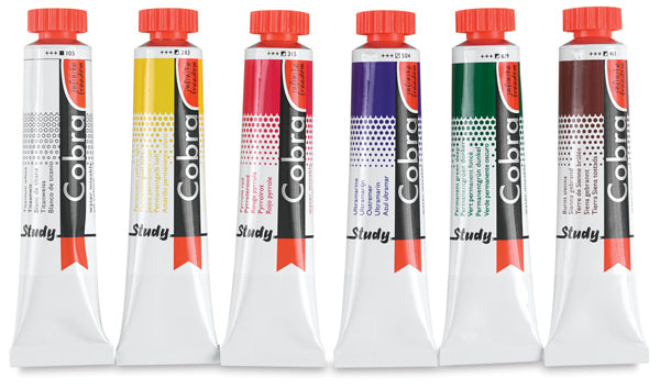 Colori ad olio COBRA STUDY 40ml | colori diversi