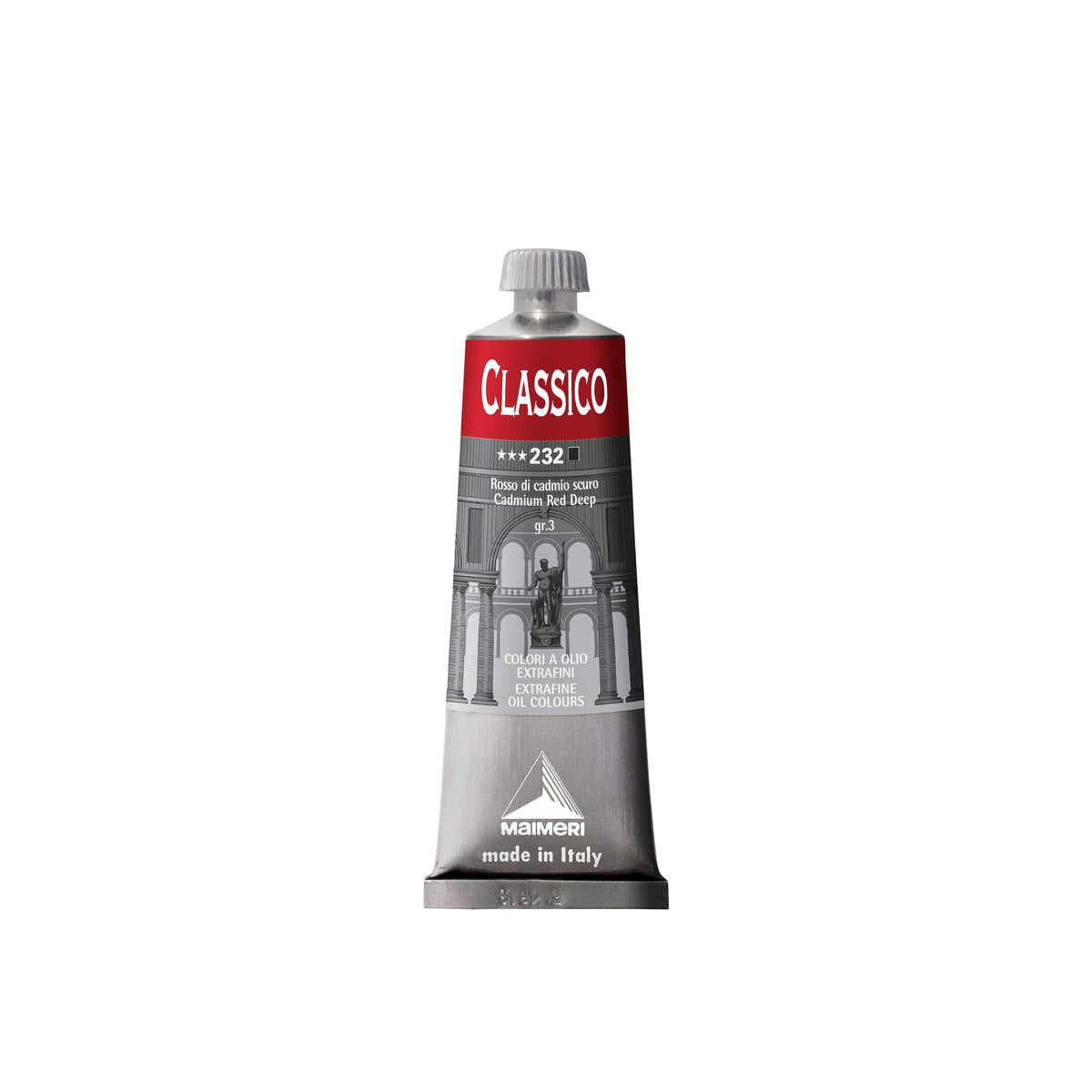 Colori ad olio MAIMERI Classico 60 ml | scegli tonalità – Rosso di cadmio scuro