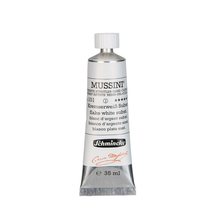Colori ad olio Schmincke MUSSINI 35 ml | colori diversi - 101 bianco fiocco sub.