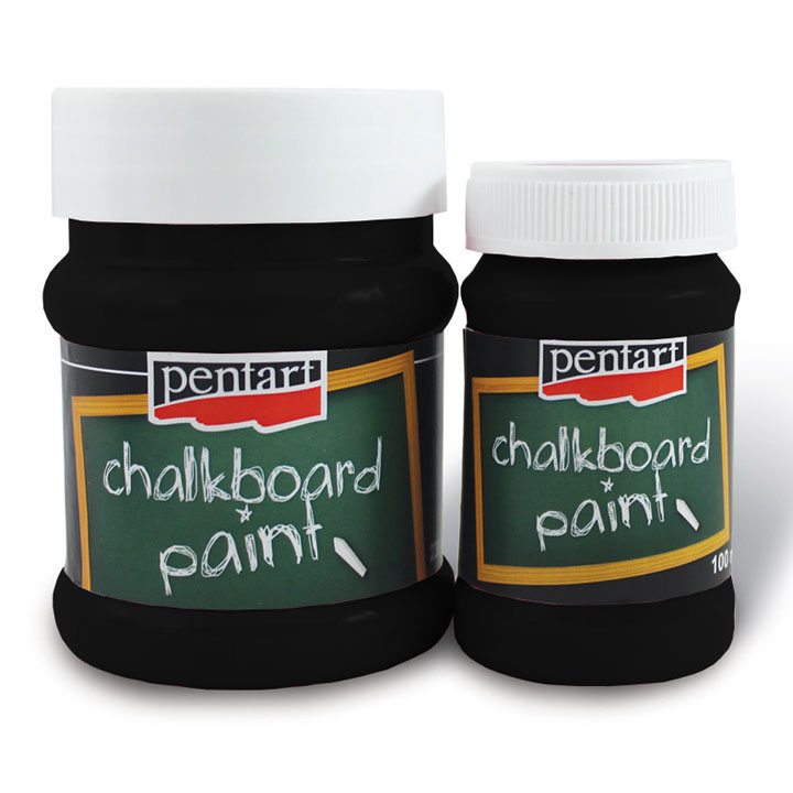 Colori effetto lavagna Pentart 100 ml | scegli colore - nero metallizzato