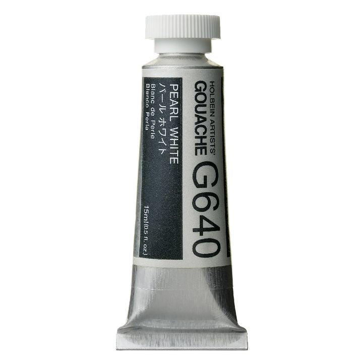 Colori a guazzo professionali Holbein Artists 15 ml | tonalità metallizzate — immagine 1