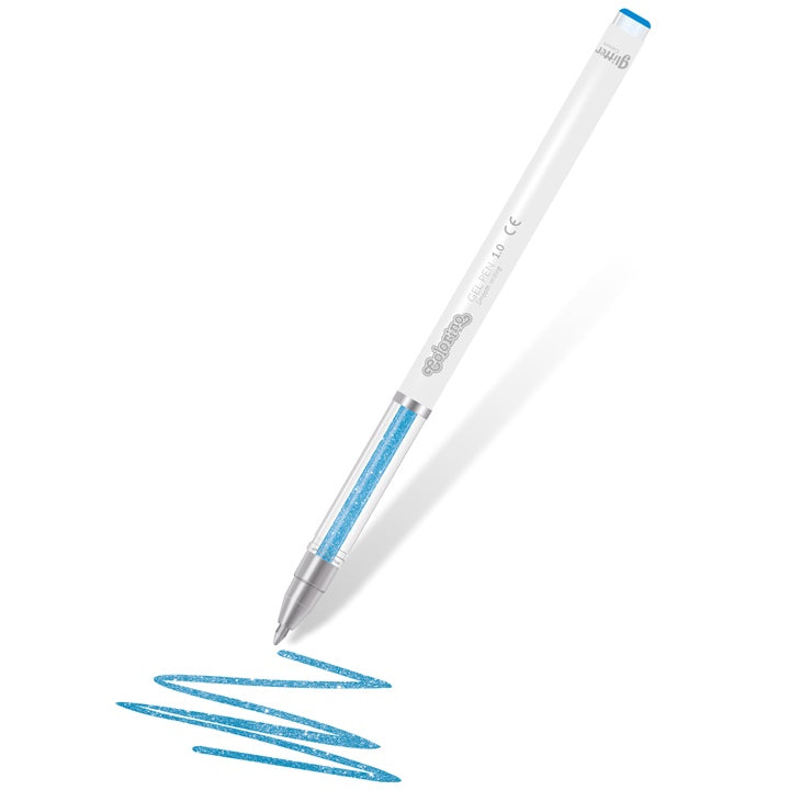 Colorino Glitter Gel Pens Set di 10