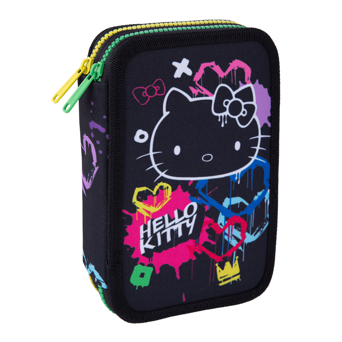Colorino Jumper 2 Hello Kitty astuccio doppio scomparto completo – Hello Kitty Nero Neon