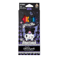 Colorino matite colorate triangolari Kuromi, 12 colori