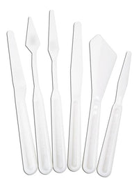 Coltelli Palette di plastica - Set - 6 pezzi