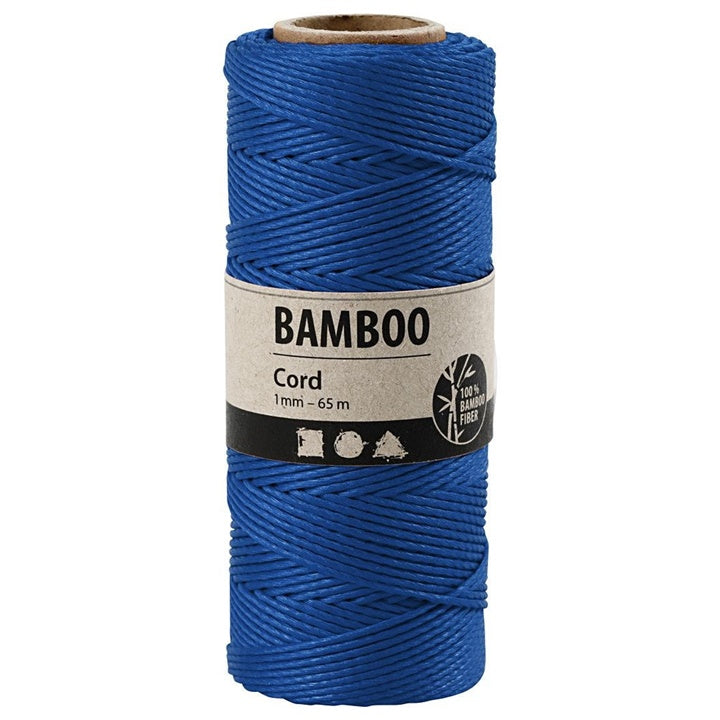 Corda di bambù intrecciata - 65 m | vari colori