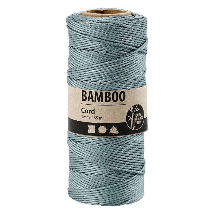 Corda di bambù intrecciata - 65 m | vari colori