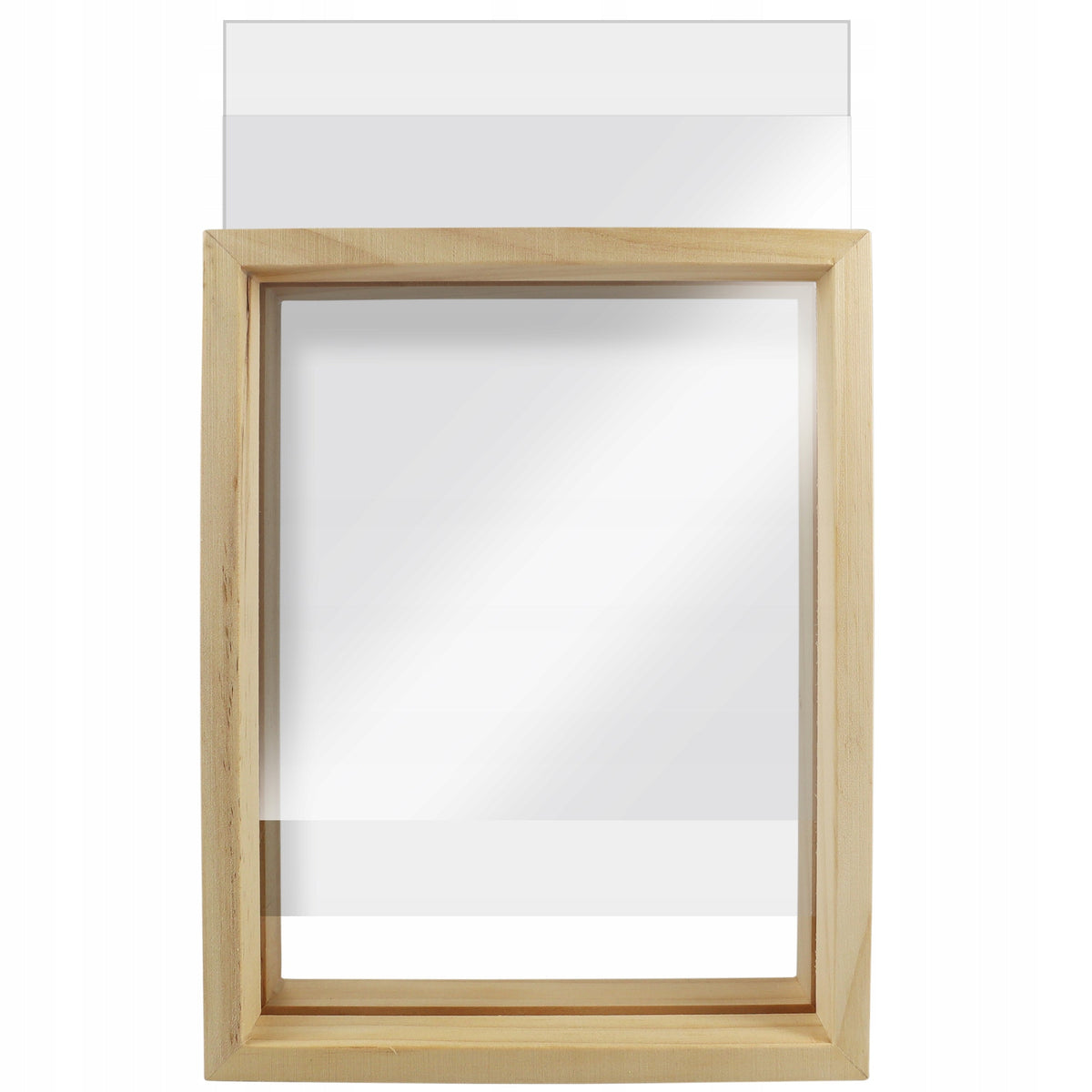 Cornice portafoto flottante in legno Phoenix 10 x 15 cm, profondità 4,1 cm