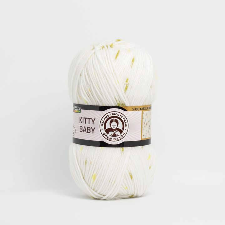 Cotone per bambini Madame Tricote Paris Kitty Baby 100 g | scegli un colore