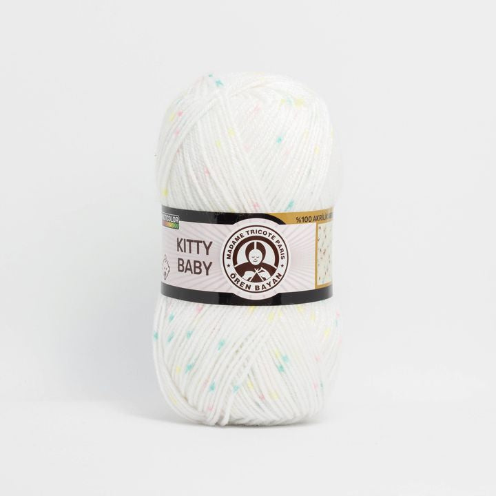 Cotone per bambini Madame Tricote Paris Kitty Baby 100 g | scegli un colore