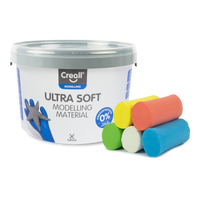 Creall pasta da modellare Ultra soft, 5 g, vasetto, colori assortiti
